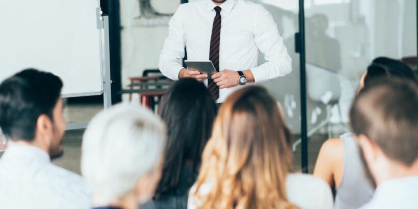 Atelier organisé lors d'un séminaire d'entreprise